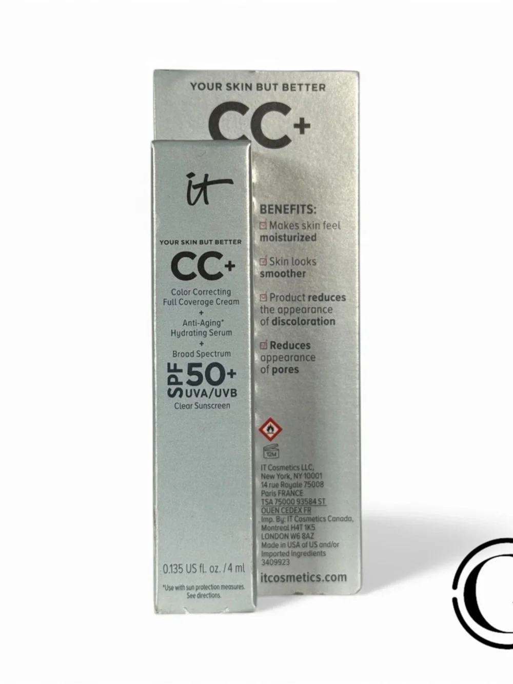 LOT OF 10 It Cosmetics CC + Color Correcting Cream Spf50 0.135 floz Neutral Rich